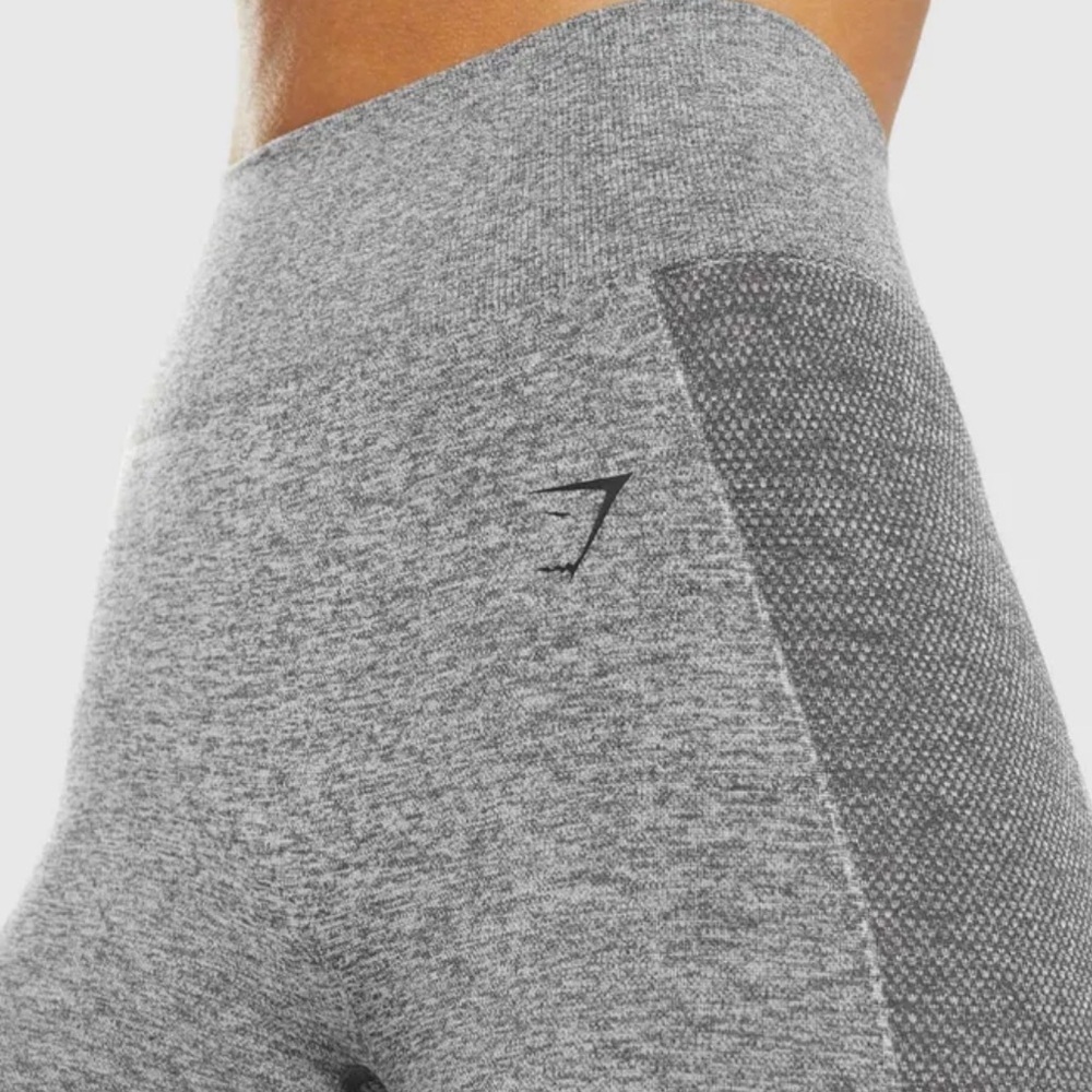 Gymshark Heather Gray Seamless Leggings - Picture 4 of 5